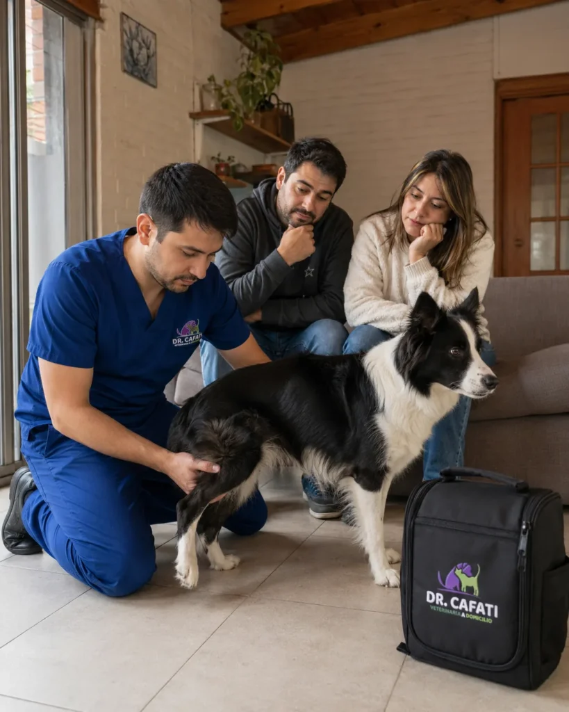 Test de fluoresceína — atención veterinaria a domicilio